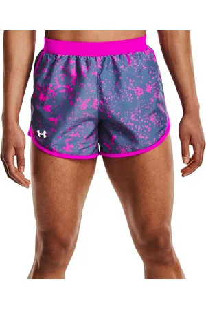 Under Armour Dámské šortky Fly By 2.0 Printed Short Mineral Blue XS