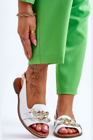 Lewski Shoes Dámské kožené sandály Lewski Boty