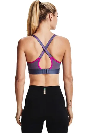 Under Armour Dámská podprsenka Infinity Mid - Run Hook blue S