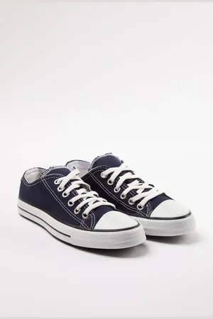 Trendyol Navy Blue Lace-Up Flat Men