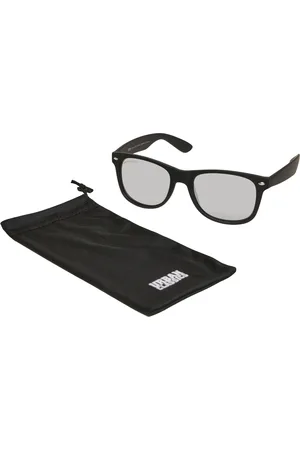 Urban classics Sluneční brýle Likoma Mirror UC černá/stříbrná