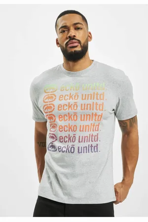 Ecko Pánské tričko Brisbane šedé