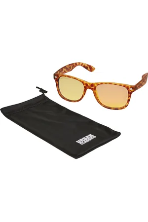 Urban classics Sluneční brýle Likoma Mirror UC hnědé leo/oranžové