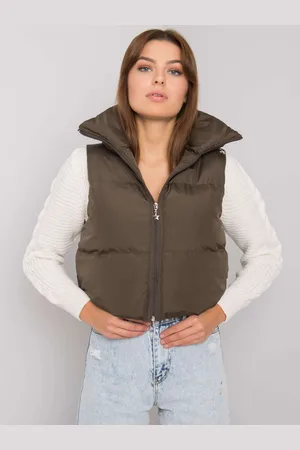 Ex moda Prošívaná vesta Gizelle Khaki