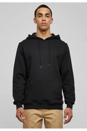 Urban classics Bio Basic Hoody černá
