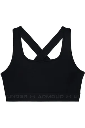 Under Armour Dámská podprsenka Crossback Mid Bra-BLK S
