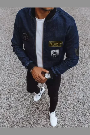 D-Street Černý pánský přechodový bomber