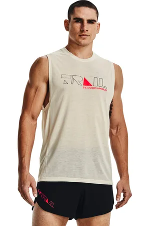 Under Armour Pánské tílko UA Run Trail Tank -BRN XXL