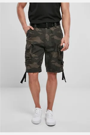Brandit Pánské kraťasy Savage Vintage tmavé/maskáčové