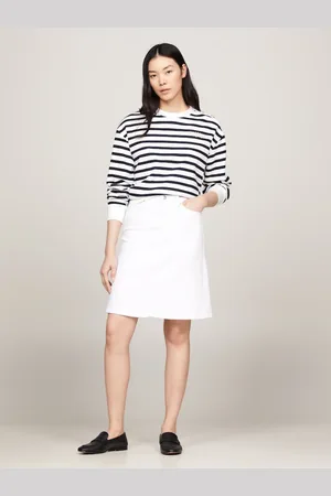 Tommy Hilfiger Dámská džínová sukně - Dámské