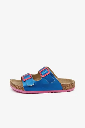 Lee Modré dívčí pantofle Cooper - unisex