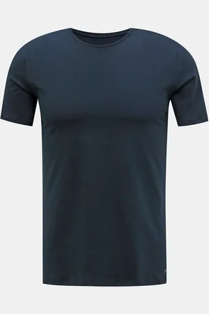 Fila Tmavě modré pánské basic tričko pod košili - Pánské