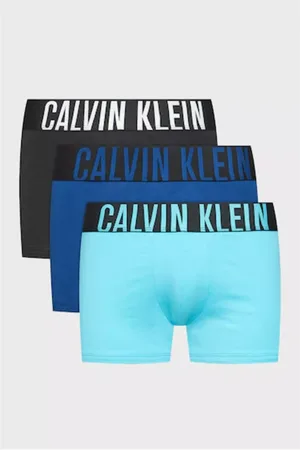 Calvin Klein Modro-černý set boxerek - Pánské