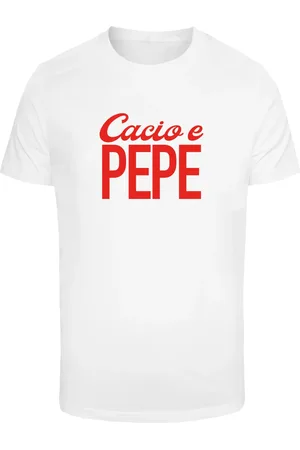 Mister Tee Pánské tričko Cacio Pepe bílé