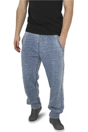 Urban classics Burnout Tepláky denimblue