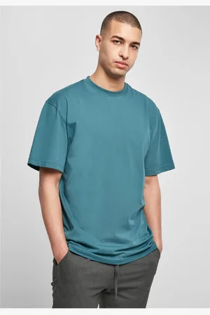 Urban classics Tall Tee modrozelená