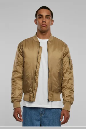 Urban classics Basic Bomber Jacket béžová
