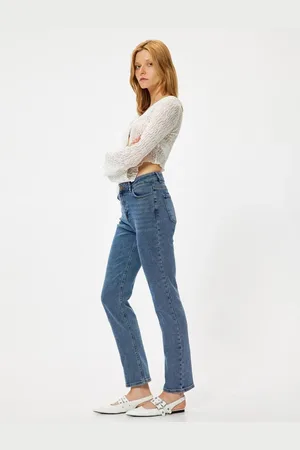 Koton Slim Fit Jeans Straight Leg Standard Waist - Slim Straight Fit Jeans