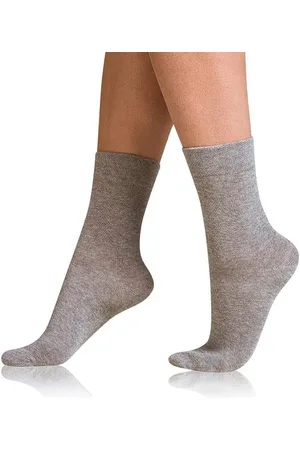Bellinda Šedé dámské ponožky COTTON COMFORT SOCKS