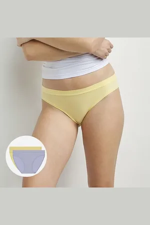 Dim Sada dvou dámských kalhotek v žluté a světle modré barvě OH MY ’S BIKINY