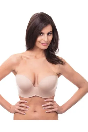 Wonderbra ULTIMATE STRAPLESS BRA - Smooth Strapless Bra - Nude