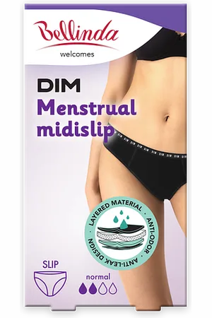 Bellinda Dámské kalhotky menstruační černé