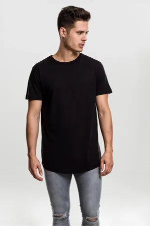 Urban classics Dlouhé tričko ve tvaru černé
