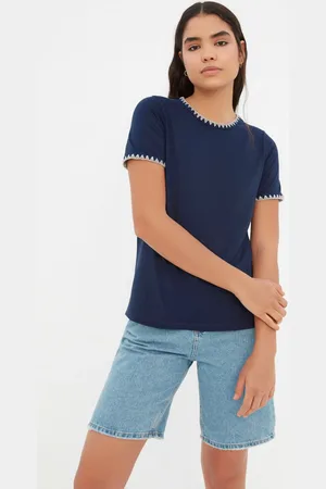 Trendyol Dámské triko Embroidered