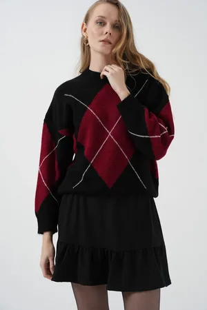 Bigdart 1884 Knitted Mini Skirt - Black