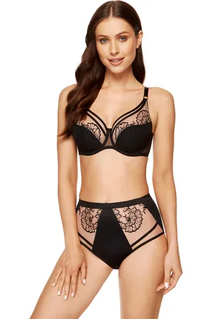 Gorteks Kala floral pattern half padded bra