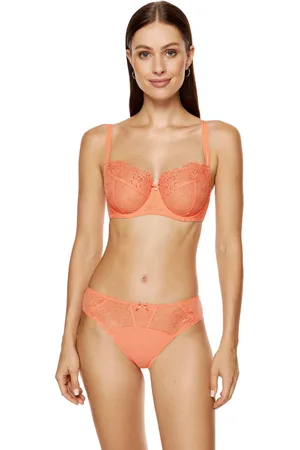 Gorteks Pamela embroidered panty peac