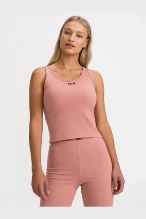 Vans Růžové dámské tílko Well Suited - Dámské