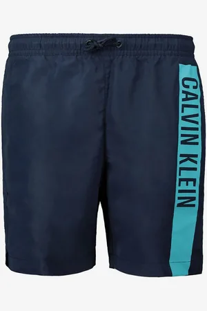 Calvin Klein Tmavě modré chlapecké plavky Medium Drawstring Underwear - unisex
