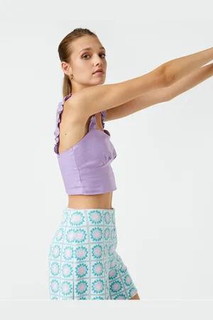Koton Linen Blend Bustier