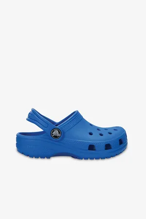 Crocs Modré dětské pantofle - Kluci