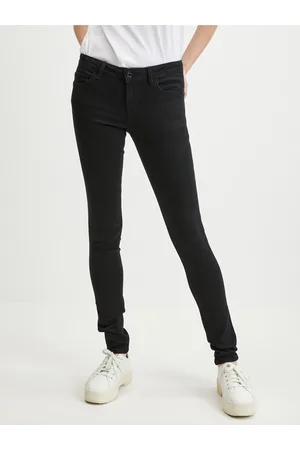 Guess Černé dámské skinny fit džíny Curve X - Dámské