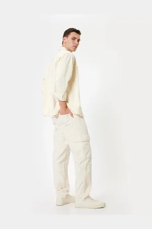 Koton Pocket Detailed Cotton Oversize Cargo Jeans