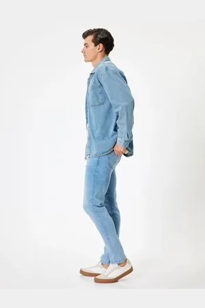 Koton Buttoned Regular Waist Skinny Fit Jeans - Michael Jean