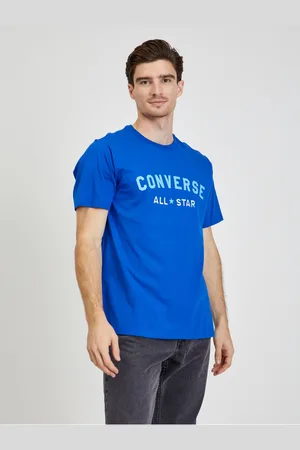 Converse Modré pánské tričko - Pánské