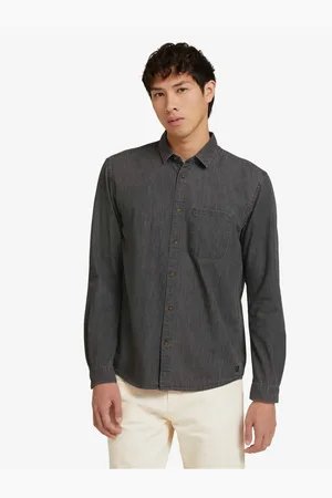 TOM TAILOR Tmavě pánská košile Denim - Pánské