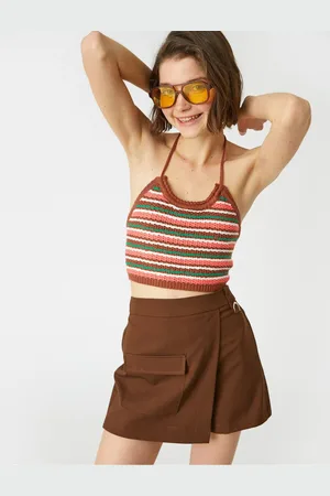 Koton Halter Neck Knitted Undershirt