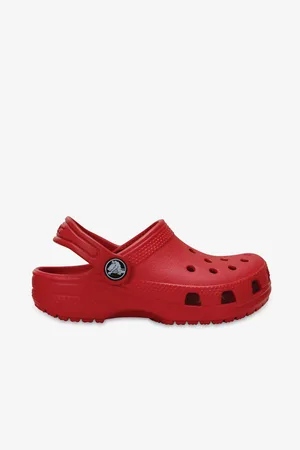 Crocs Červené dětské pantofle - Kluci