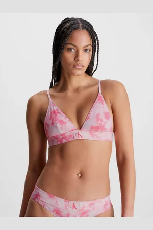 Calvin Klein Růžový dámský horní díl plavek Underwear Authentic-fixed - Dámské
