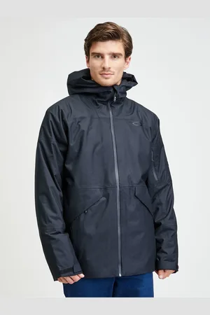 Oakley Černá pánská voděodolná zimní bunda Cedar Ridge - Pánské
