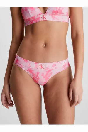 Calvin Klein Růžový dámský spodní díl plavek Underwear Authentic Bikini - Dámské