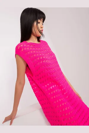 BADU Dress-BA-SK-9003.47P-fluo pink