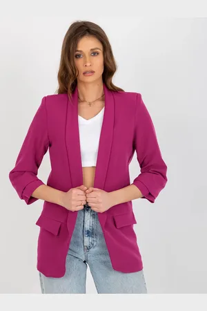 Italy Moda Blazer-DHJ-MA-7684.15P-Dark Fuchsia