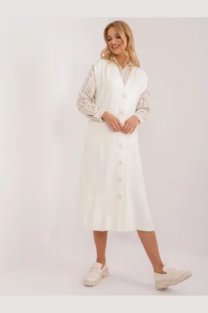 BADU Dress-BA-SK-6109.07-ecru