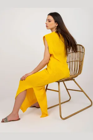 BADU Dress-BA-SK-9002.12-dark yellow