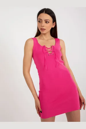 BADU Dress-BA-SK-2303.05P-dark pink